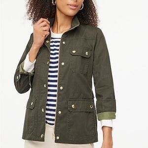 JCrew Olive Green Women's Field/Utility Jacket
